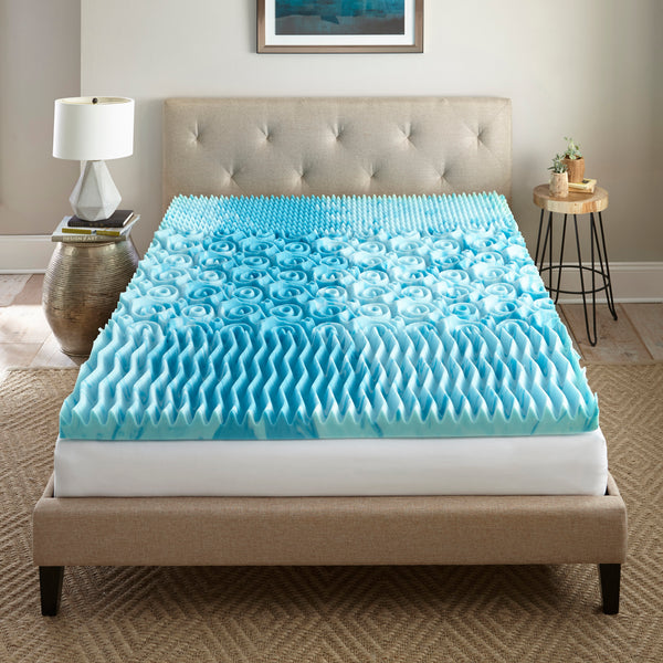 Thomasville™ 3" Tri-zone GelLux Memory Foam Mattress Topper