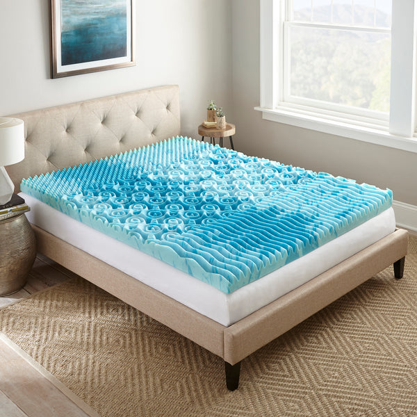 Thomasville™ 3" Tri-zone GelLux Memory Foam Mattress Topper