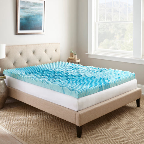 Thomasville™ 3" Tri-zone GelLux Memory Foam Mattress Topper
