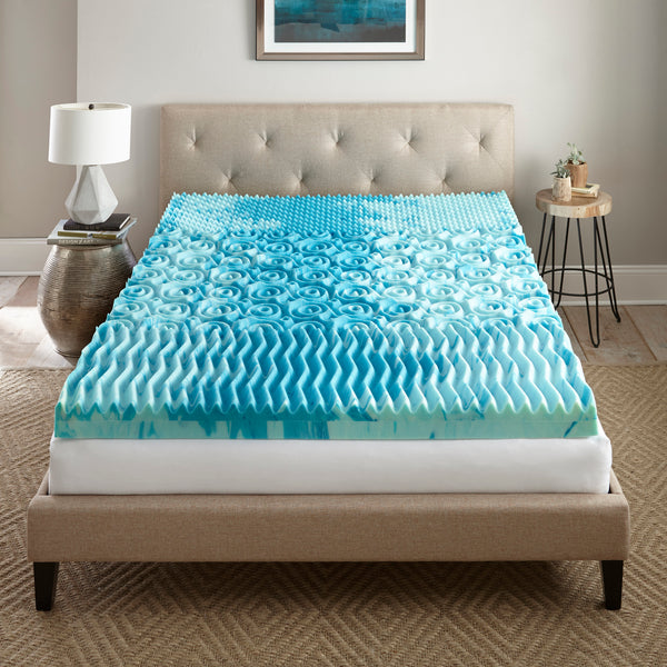 Thomasville™ 4" Tri-zone GelLux Memory Foam Mattress Topper