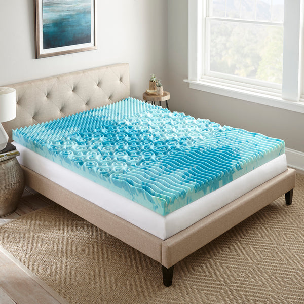 Thomasville™ 4" Tri-zone GelLux Memory Foam Mattress Topper