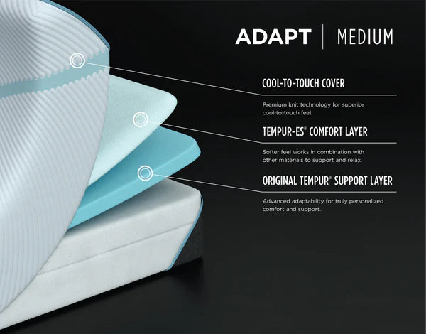 Tempurpedic® 11" TEMPUR-Adapt® Medium Mattress