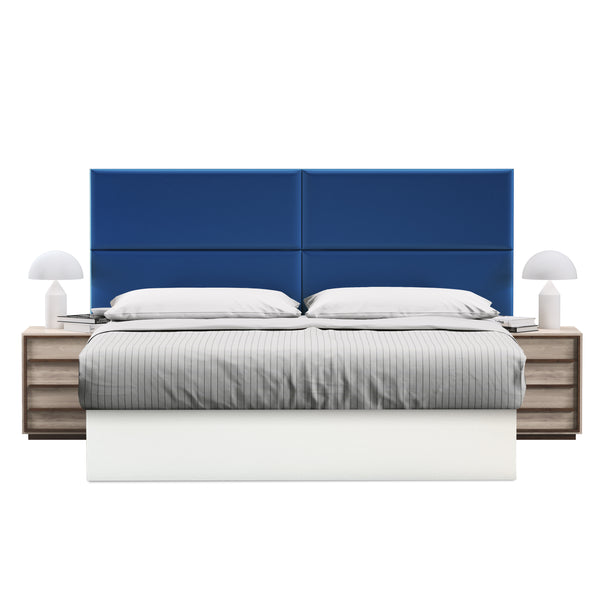 Masterpiece Upholstered Wall Panels Headboard - Set of 4 - Easy Assembly