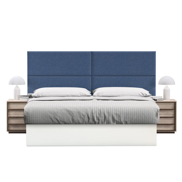 Masterpiece Upholstered Wall Panels Headboard - Set of 4 - Easy Assembly