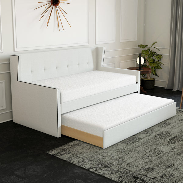 Carlisle Linen Trundle Bed