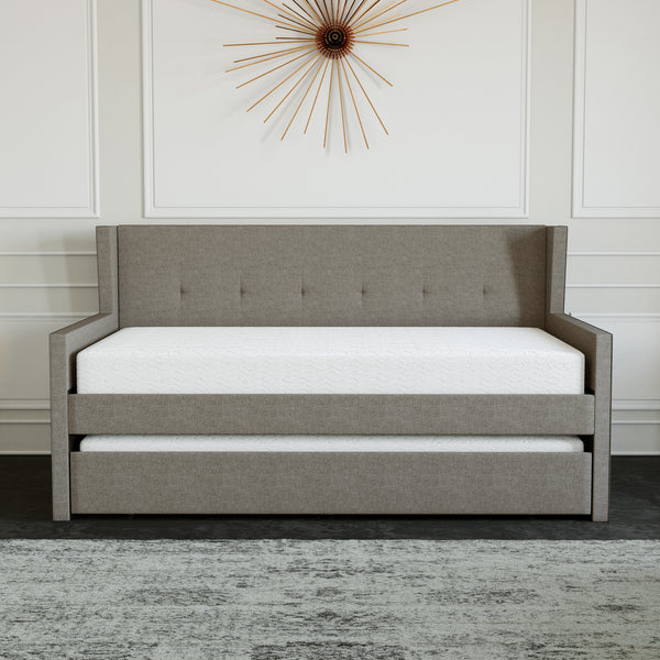 Carlisle Linen Trundle Bed
