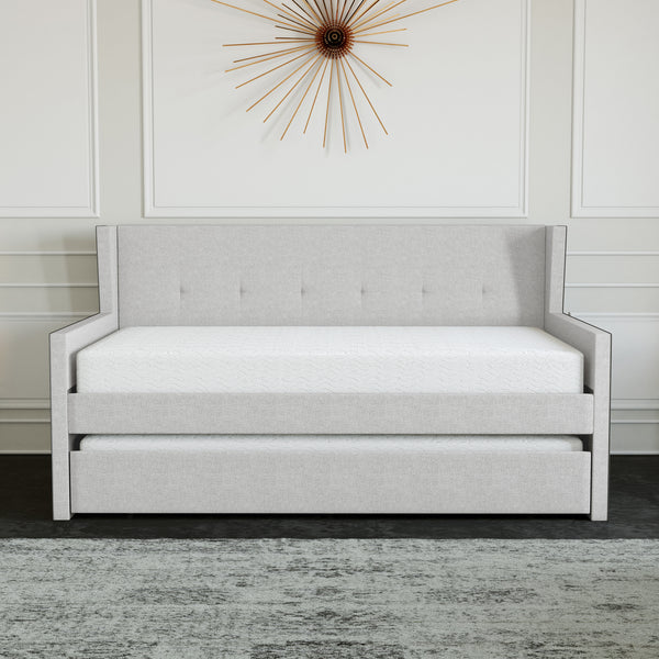 Carlisle Linen Trundle Bed