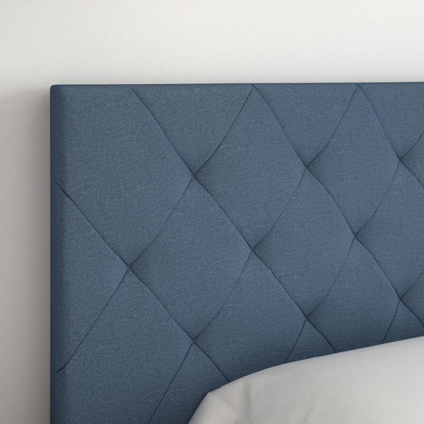 Chloe Linen Upholstered Platform Bed