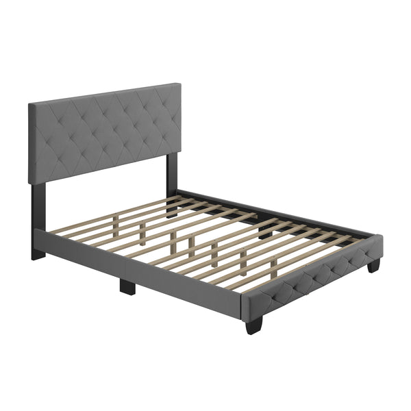 Chloe Linen Upholstered Platform Bed
