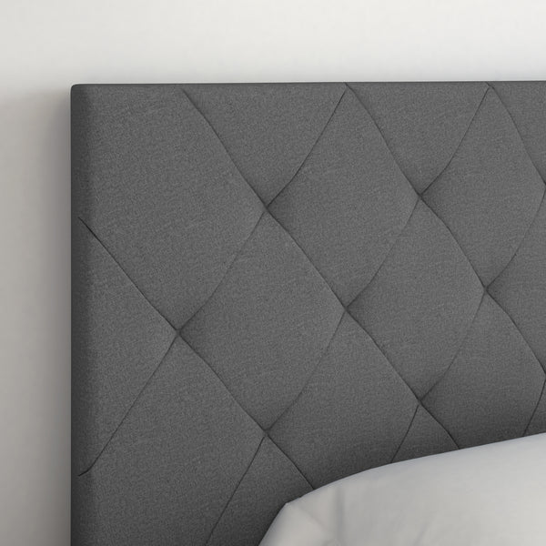 Chloe Linen Upholstered Platform Bed