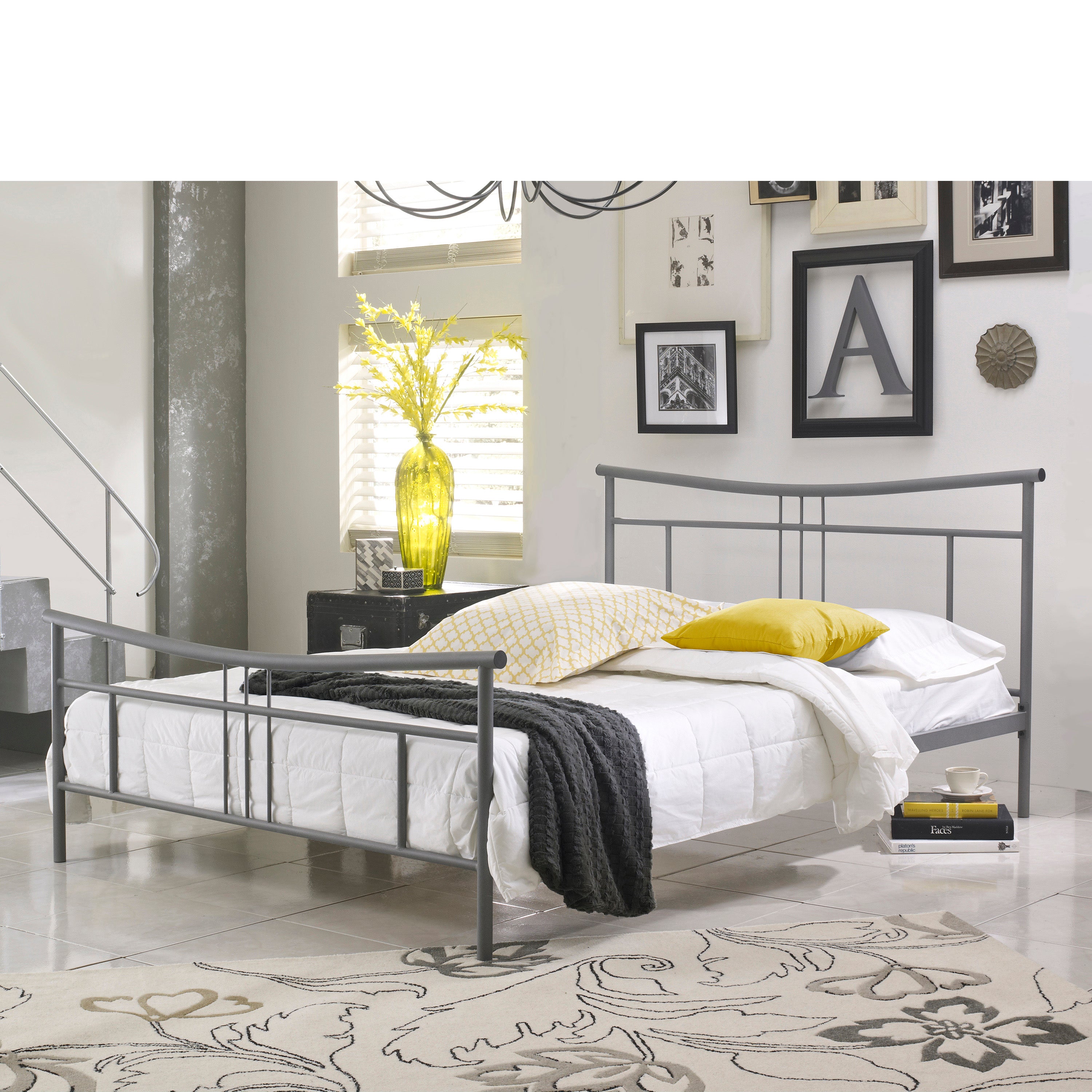 Cora Metal Platform Bed - Full Size - 1 Left!