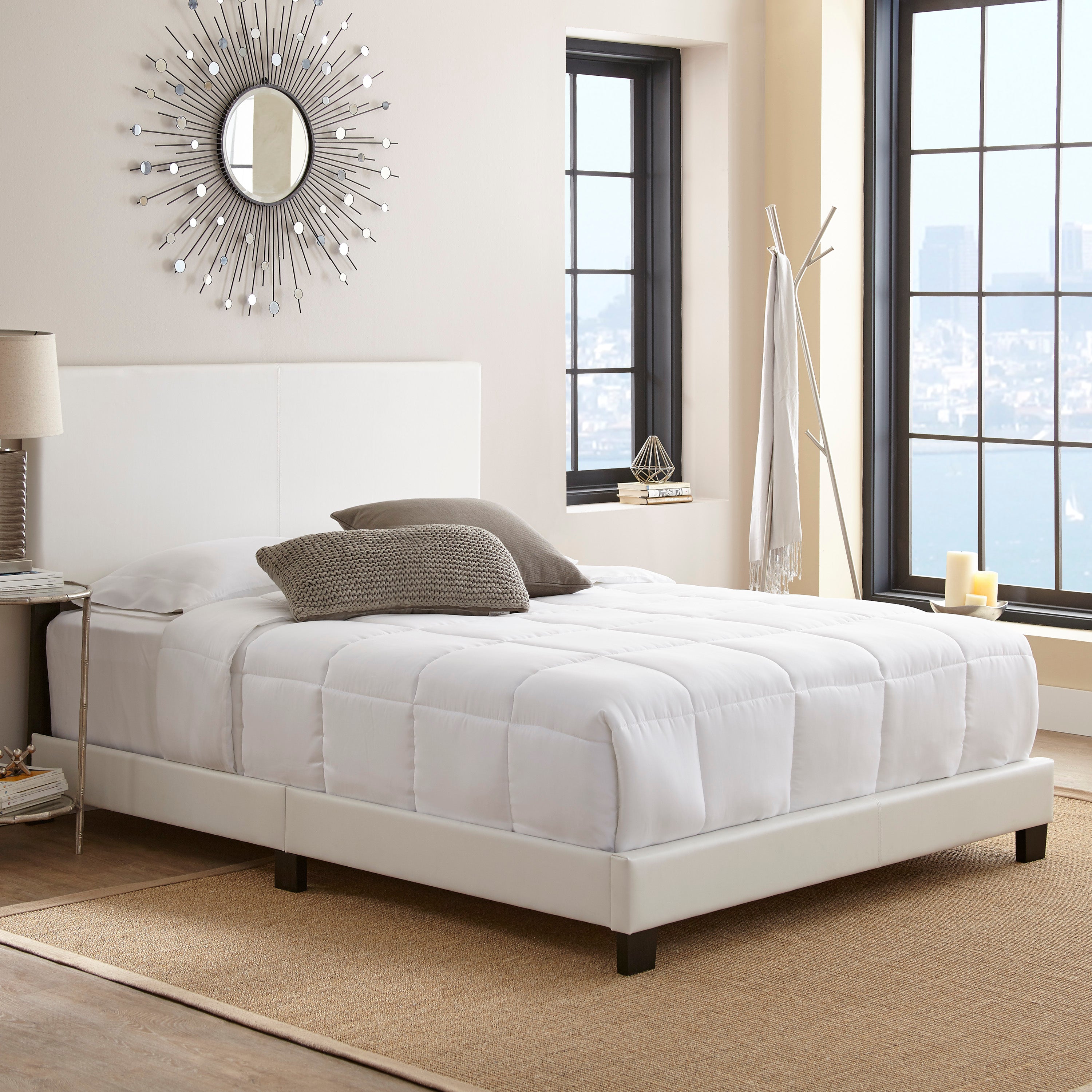 Florence Faux Leather Upholstered Bed