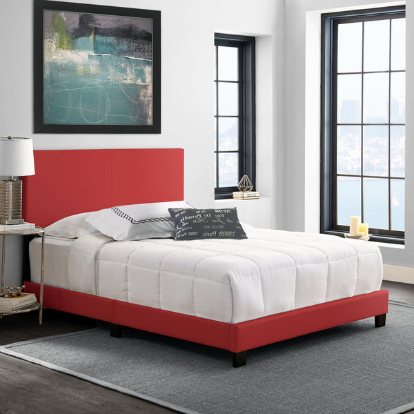 Florence Faux Leather Upholstered Bed