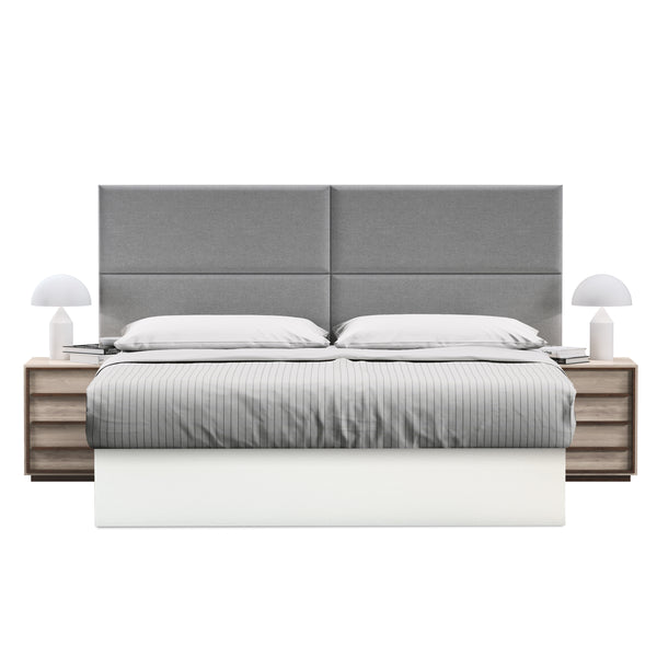 Masterpiece Upholstered Wall Panels Headboard - Set of 4 - Easy Assembly