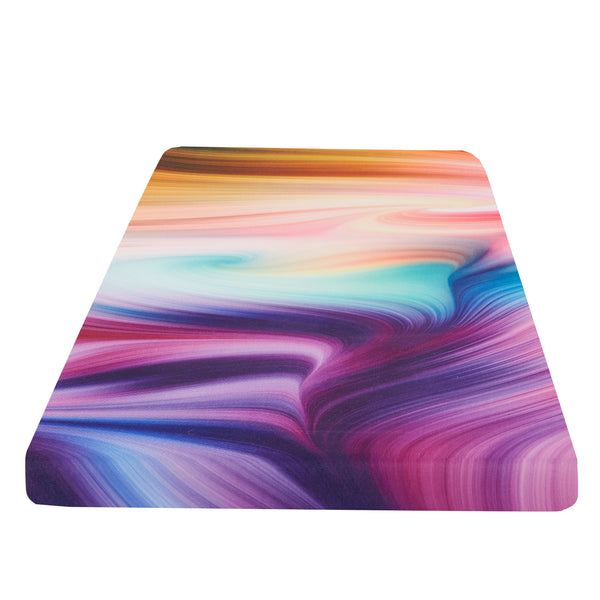 Groove Tie Dye Roll up Memory Foam Guest Bed Mattress