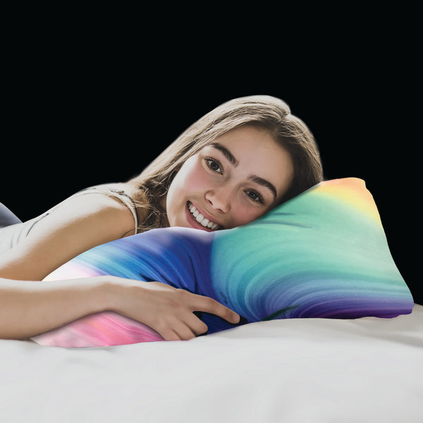 Groove Tie-Dye Memory Foam Pillow
