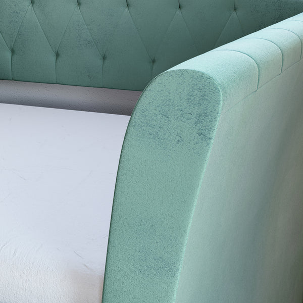 New Castle Linen / St Ives Faux Leather / Kendal Velour - Trundle Bed
