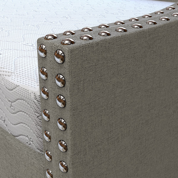 Manchester Linen / Darlington Faux Leather / Dorset - Velour Trundle Bed