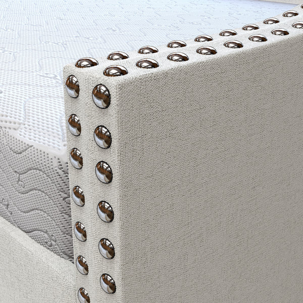 Manchester Linen / Darlington Faux Leather / Dorset - Velour Trundle Bed