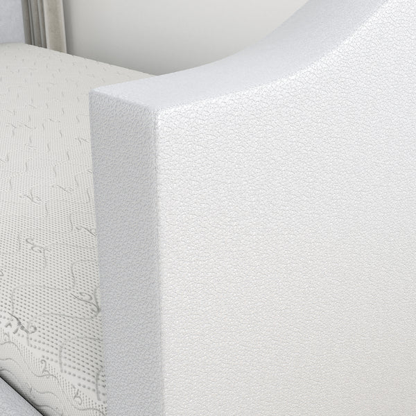 Messina Faux Leather / Birmingham Linen - Trundle Bed