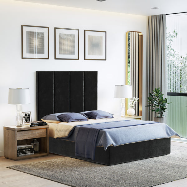 Masterpiece Upholstered Wall Panels Headboard - Set of 4 - Easy Assembly