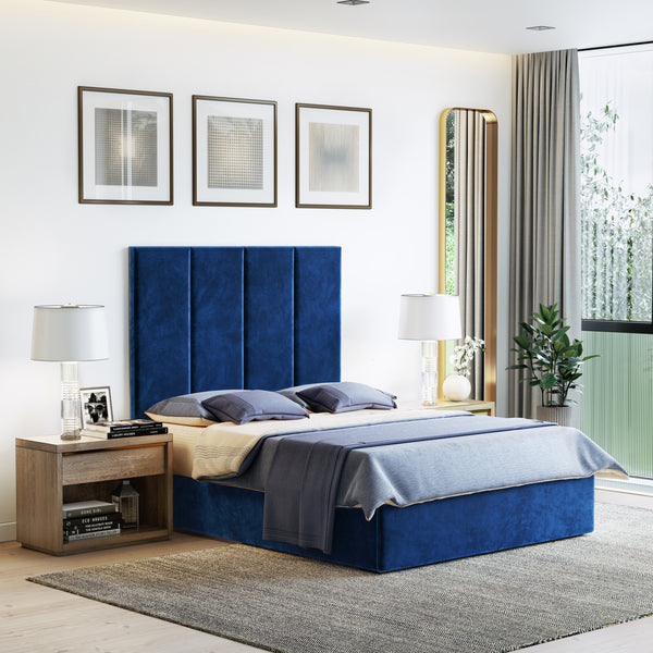 Masterpiece Upholstered Wall Panels Headboard - Set of 4 - Easy Assembly