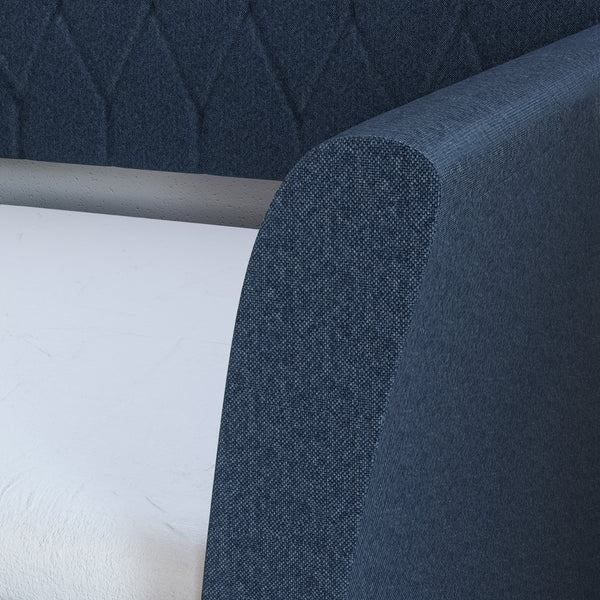 New Castle Linen / St Ives Faux Leather / Kendal Velour - Trundle Bed