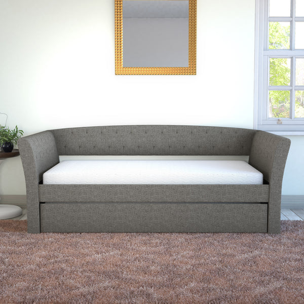 New Castle Linen / St Ives Faux Leather / Kendal Velour - Trundle Bed