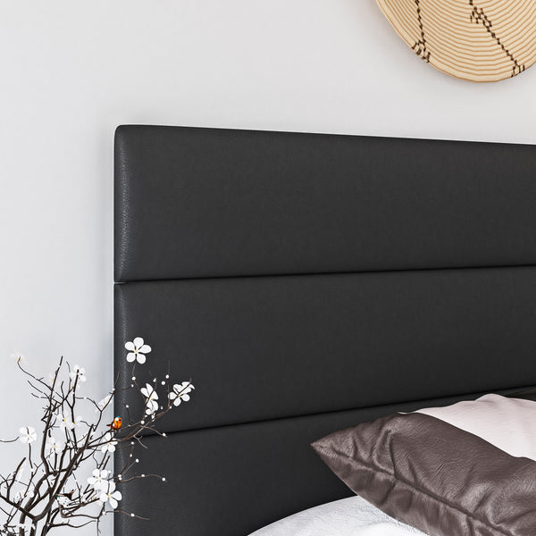 Napoli Faux Leather Upholstered Bed