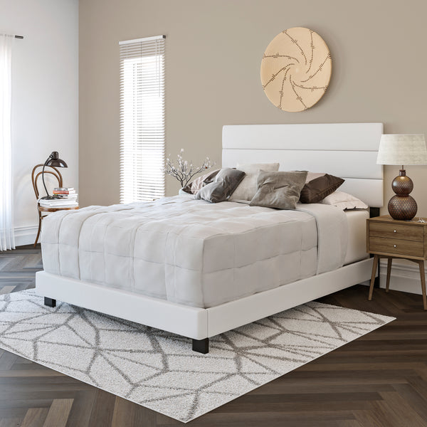 Napoli Faux Leather Upholstered Bed