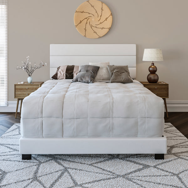Napoli Faux Leather Upholstered Bed