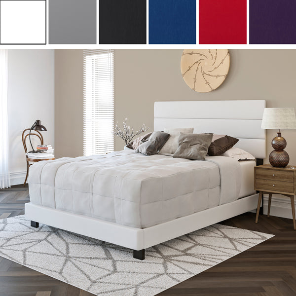 Napoli Faux Leather Upholstered Bed