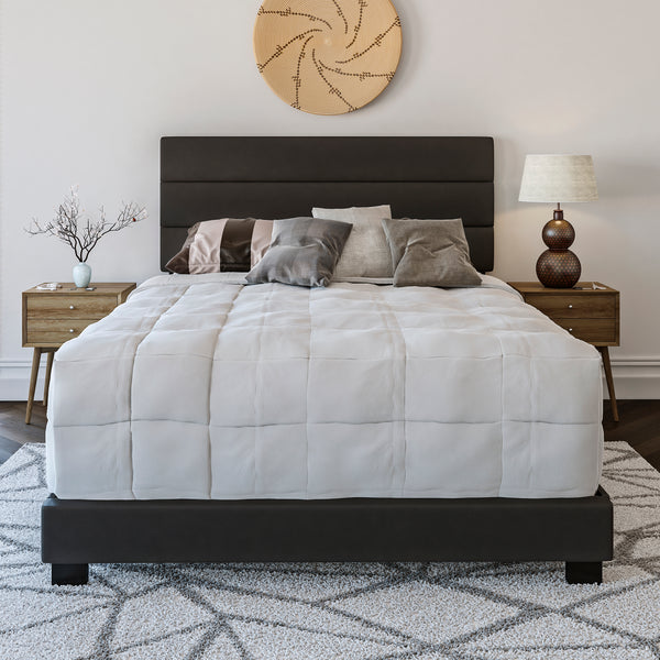 Napoli Faux Leather Upholstered Bed