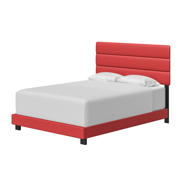 Napoli Faux Leather Upholstered Bed