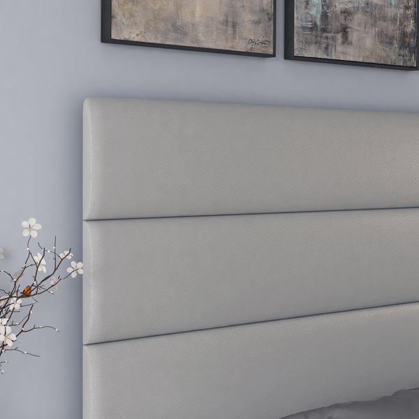 Piedmont Faux Leather Upholstered Platform Bed