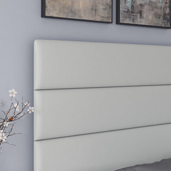 Piedmont Faux Leather Upholstered Platform Bed