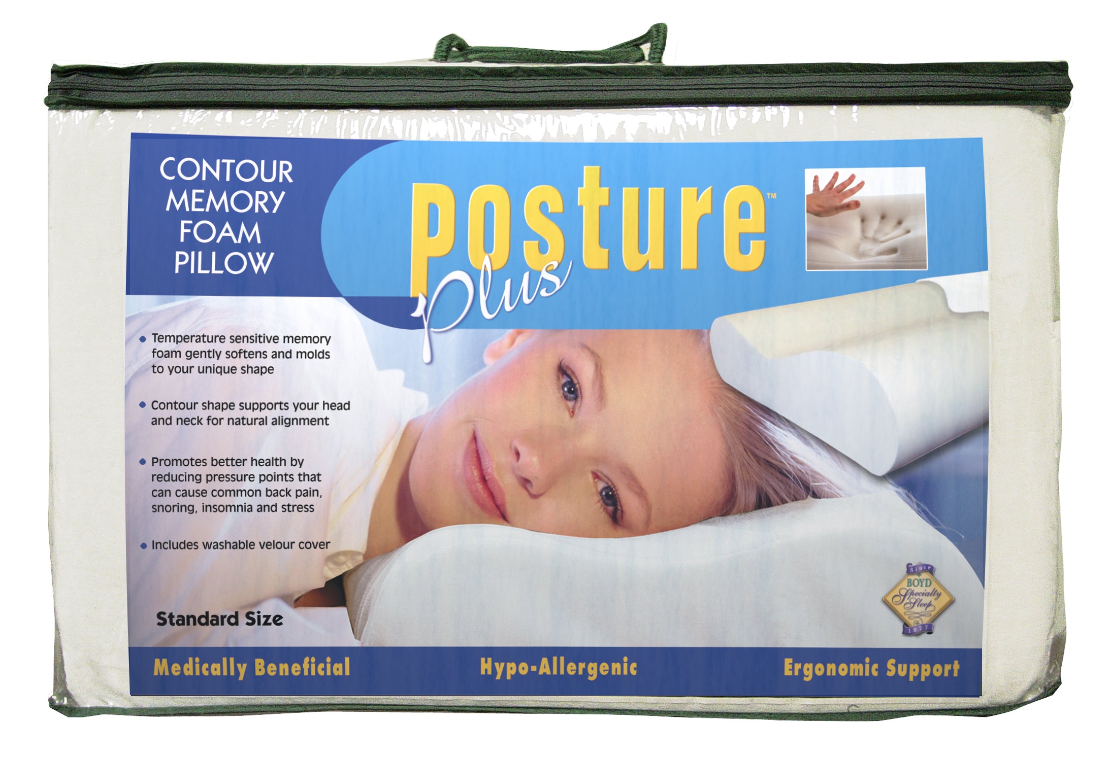 Posture Plus Memory Foam Pillow