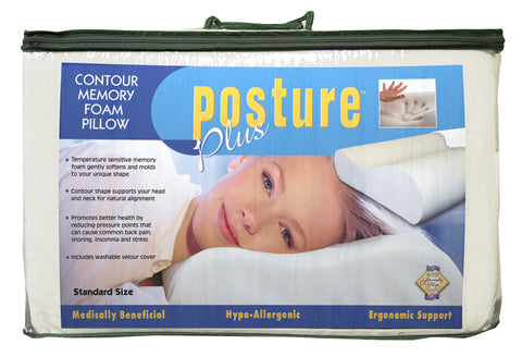 Posture Plus Memory Foam Pillow