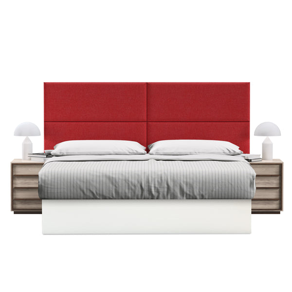 Masterpiece Upholstered Wall Panels Headboard - Set of 4 - Easy Assembly