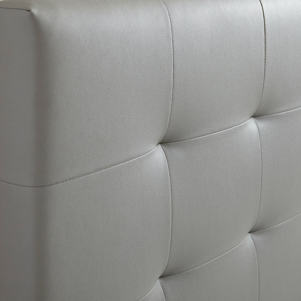 Roma Faux Leather Upholstered Platform Bed