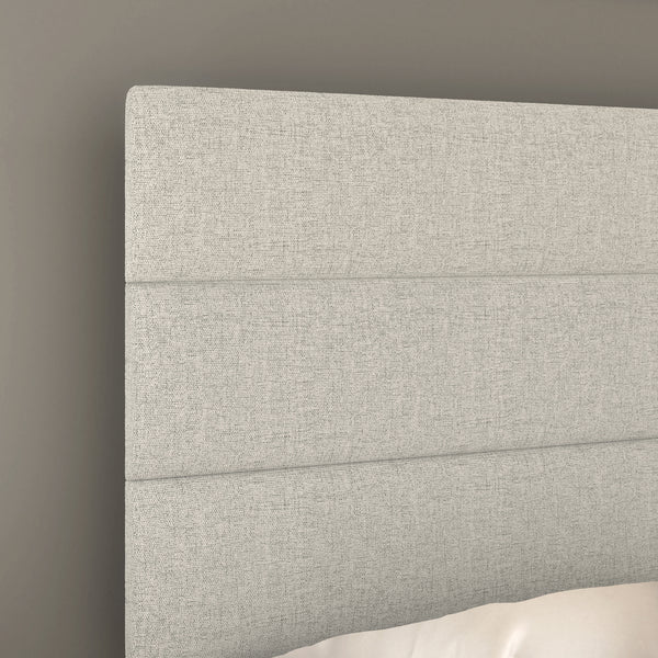 Sicily Linen Upholstered Platform Bed