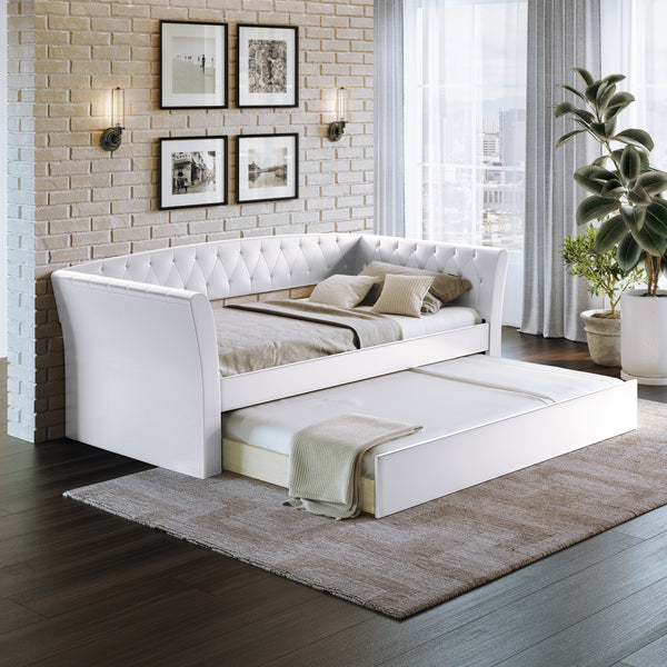 New Castle Linen / St Ives Faux Leather / Kendal Velour - Trundle Bed