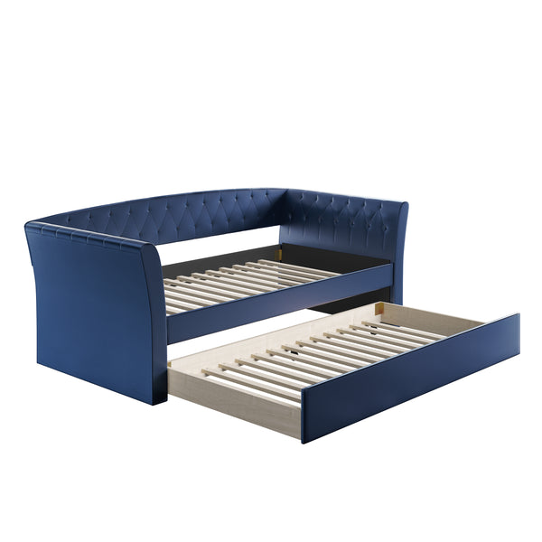New Castle Linen / St Ives Faux Leather / Kendal Velour - Trundle Bed