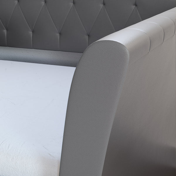 New Castle Linen / St Ives Faux Leather / Kendal Velour - Trundle Bed