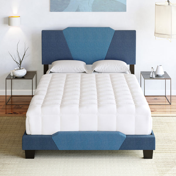 Tuscany Linen Upholstered Bed