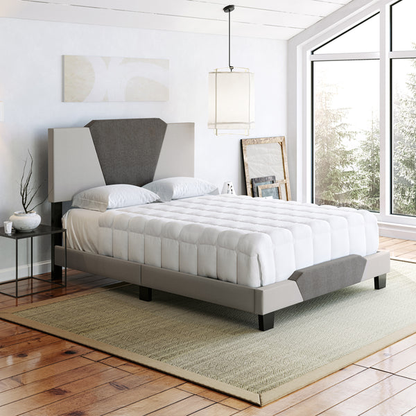 Tuscany Linen Upholstered Bed