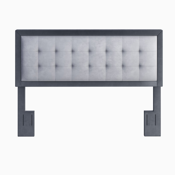 Zoe Velour Upholstered Headboard