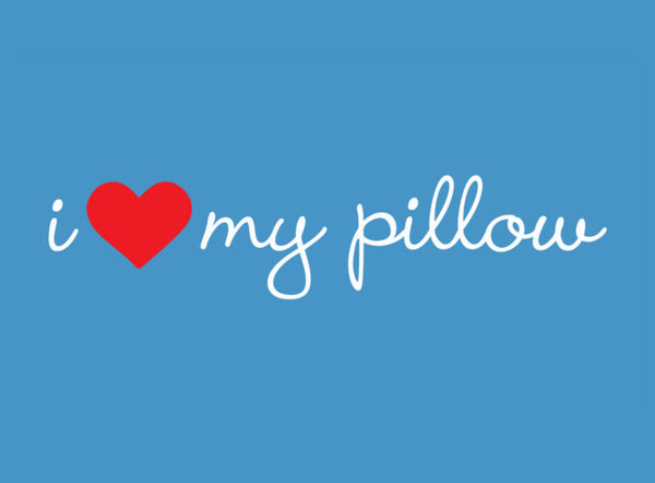 I Love My Pillow Down and Memory Foam
