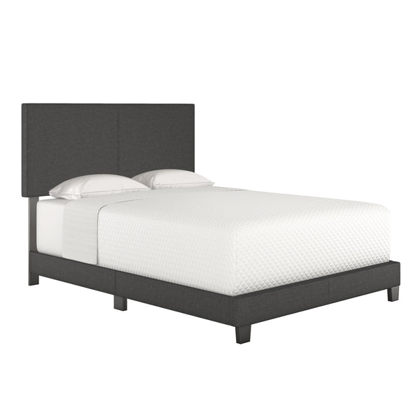 Milan Upholstered Linen Bed