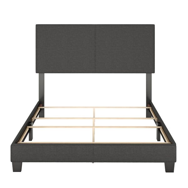 Milan Upholstered Linen Bed